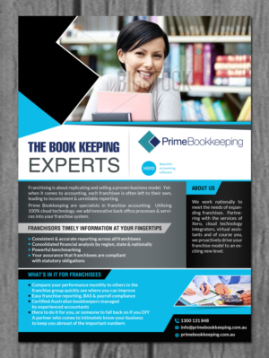 Diseño de Flyer por creative.bugs para Prime Bookkeeping | Diseño: #7736151