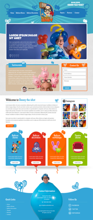 Landing Page Design by RupalTechno