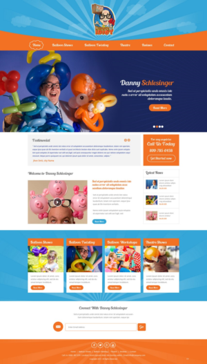 Landing Page Design by pb for Muse Website Design | Design: #7738209