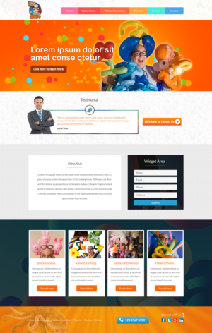 Landing Page Design by SG-Futuretech for Muse Website Design | Design #7755234
