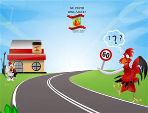 Web Design by pb for MCPieper Wing Sauces LLC | Design: #396452