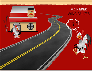 Web Design by pb for MCPieper Wing Sauces LLC | Design: #396453
