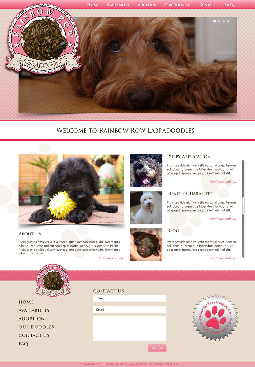 Web Design by JAC Marketing for this project | Design #1937837