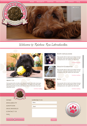 Web Design par Girl In Paris Design pour ce projet | Design #1945292
