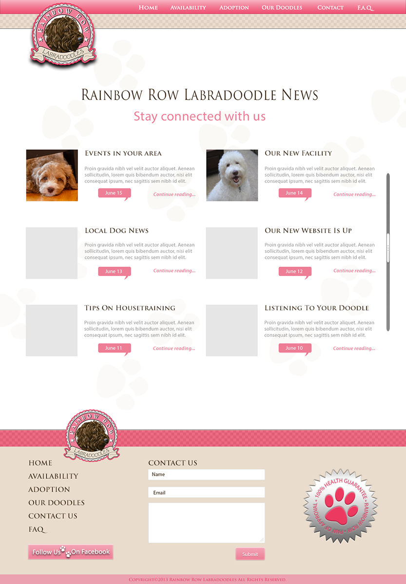 Diseño Web por JAC Marketing para este proyecto | Diseño #1945962