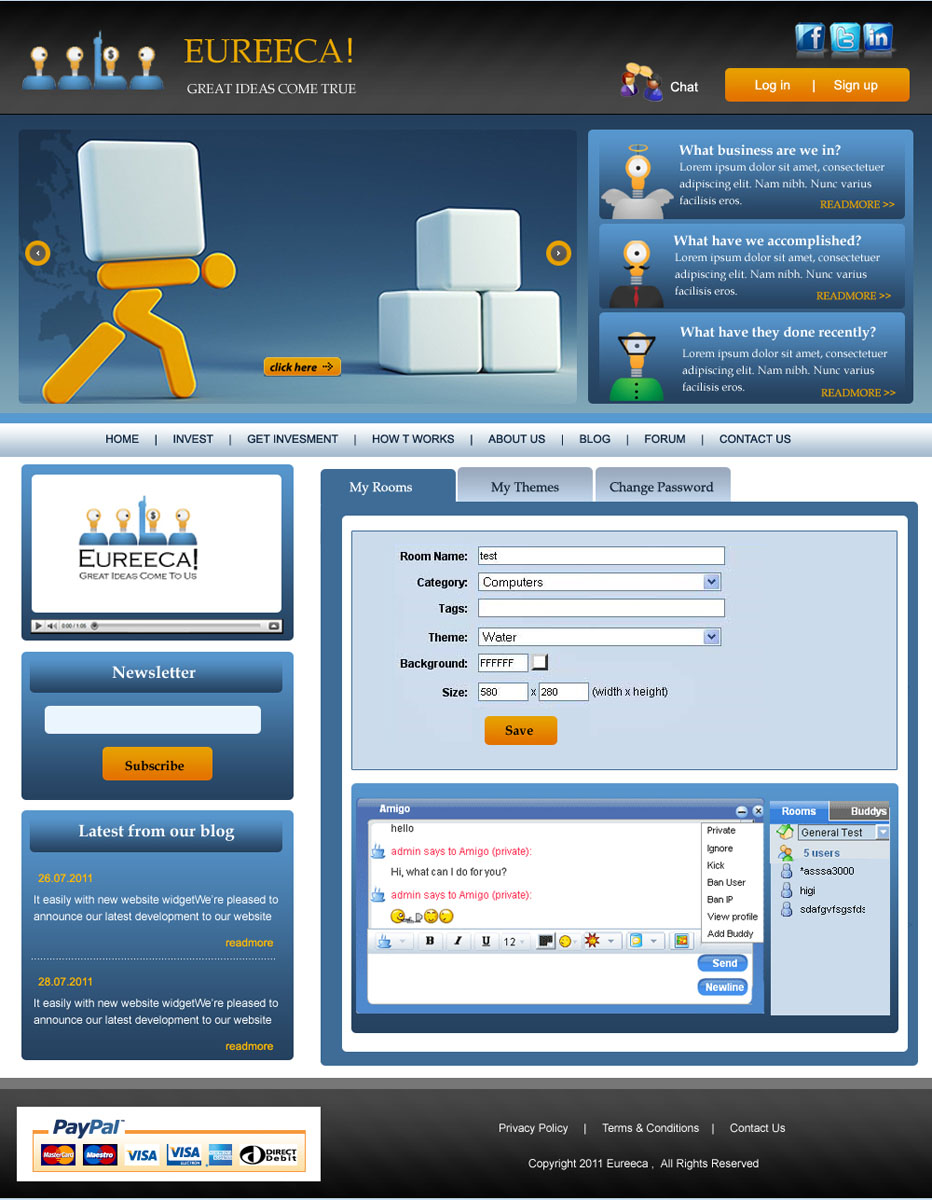 Web Design by pb for this project | Design #393733