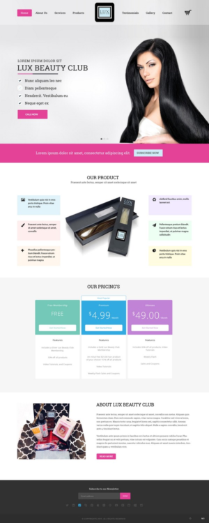 Web Design by pb for this project | Design: #7747730