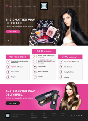 Web Design by pb for this project | Design: #7756628
