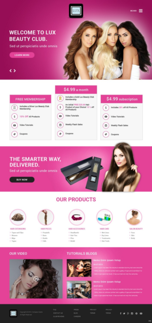Web Design by pb for this project | Design: #7796727