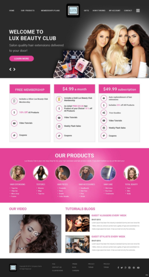Web Design by pb for this project | Design: #7920945