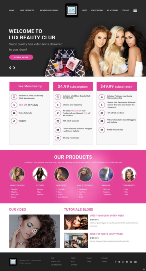 Web Design by pb for this project | Design: #7946604