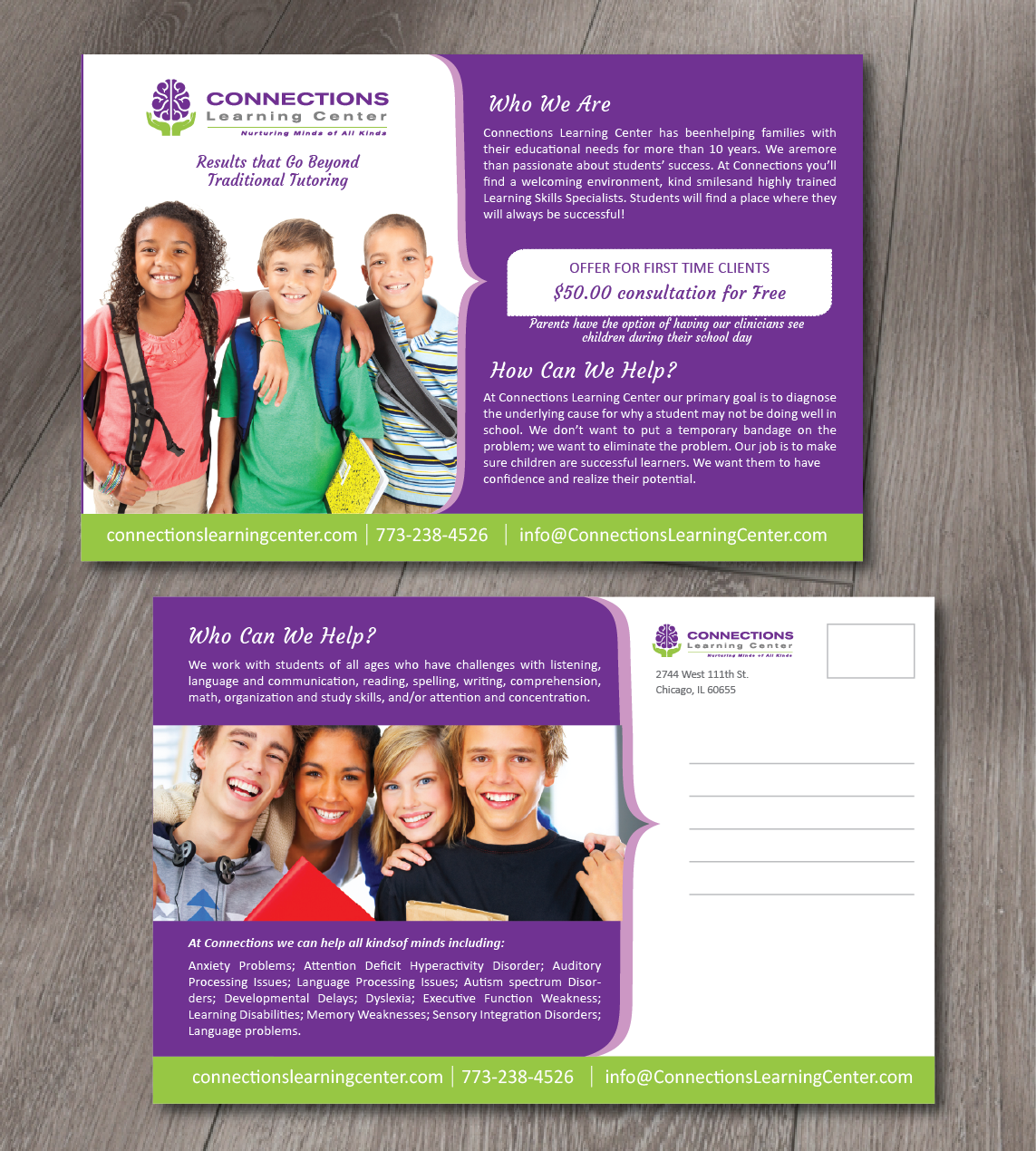 Postcard Design by alex989 for this project | Design #7883196