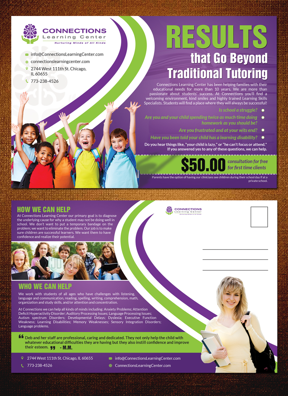 Postcard Design by creative.bugs for this project | Design: #7934167