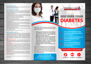 Diseño de Flyer por debdesign para Diabetes Care Partners | Diseño: #7816332