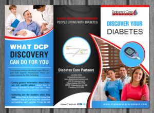 Diseño de Flyer por creative.bugs para Diabetes Care Partners | Diseño: #7806802
