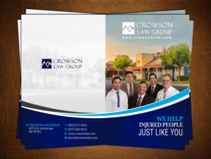 Design de Brochure par creative.bugs pour Crowson Law Group | Design : #8400695