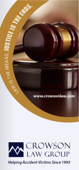 Diseño de Brochure por younusasma1 para Crowson Law Group | Diseño #7833715