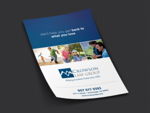 Brochure Design by pivotaldesign.biz for Crowson Law Group | Design: #8414882