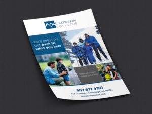 Design de Brochure par pivotaldesign.biz pour Crowson Law Group | Design : #8447802