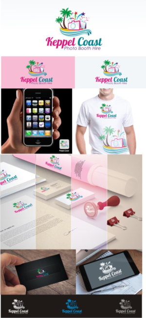 Diseño de Logo por creative.bugs para Keppel Coast Photo Booth Hire | Diseño: #7768249