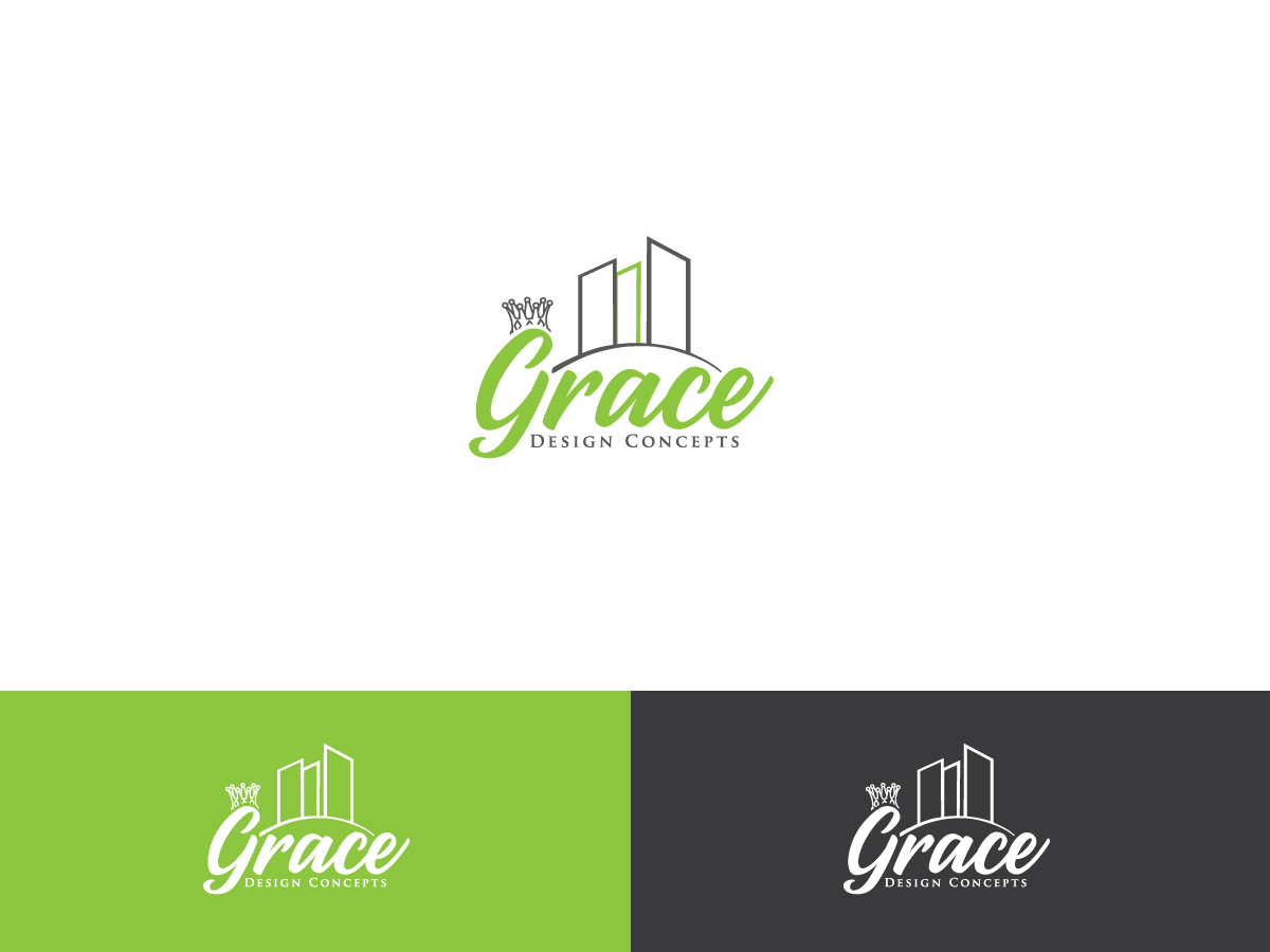 Logo Design by Cut N Cue Media Solutions for Grace Design Concepts | Design #7810888