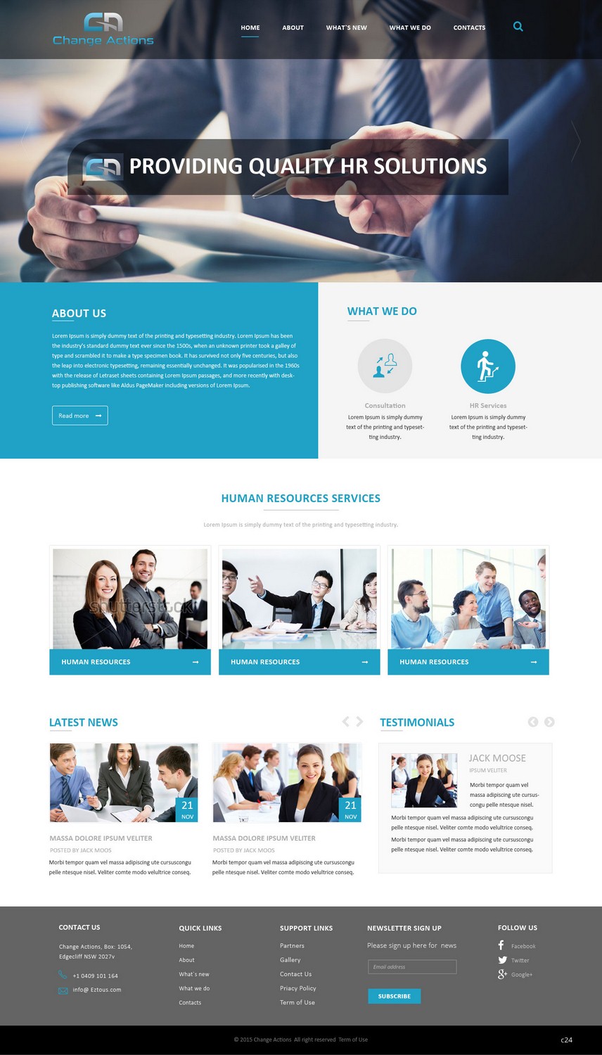 Web Design by pb for Change Actions Consulting | Design #7898091