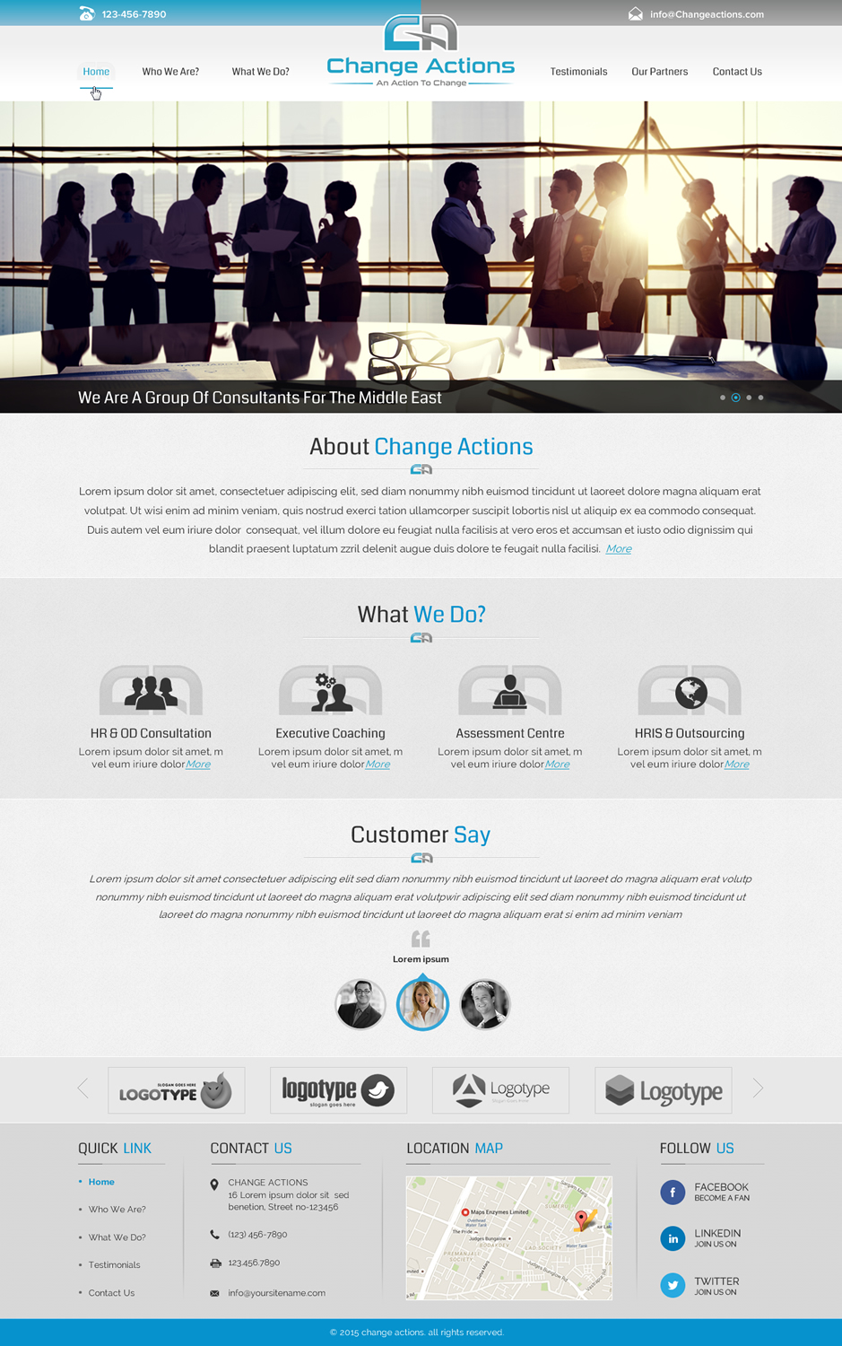 Web Design by Sbss for Change Actions Consulting | Design #8154312