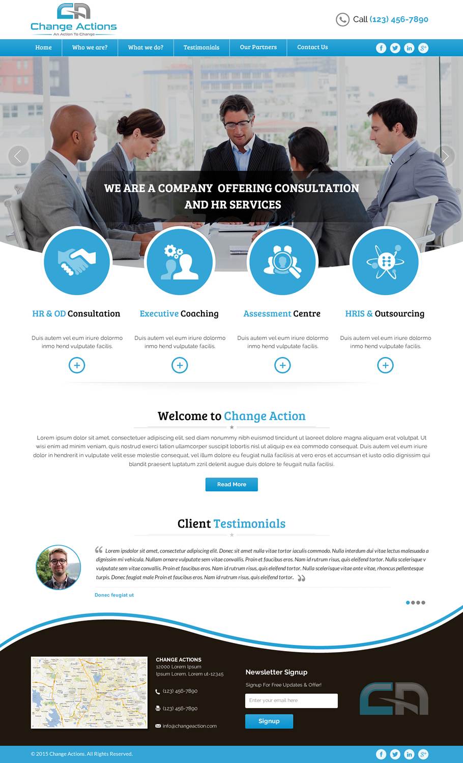 Web Design by Sbss for Change Actions Consulting | Design #8154486