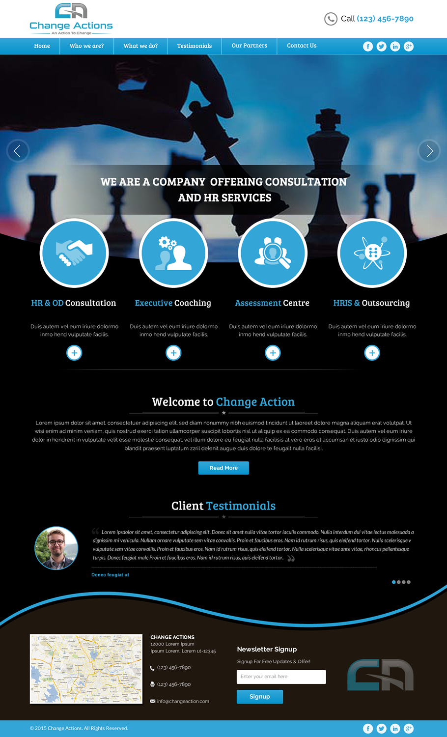 Web Design by Sbss for Change Actions Consulting | Design #8393790