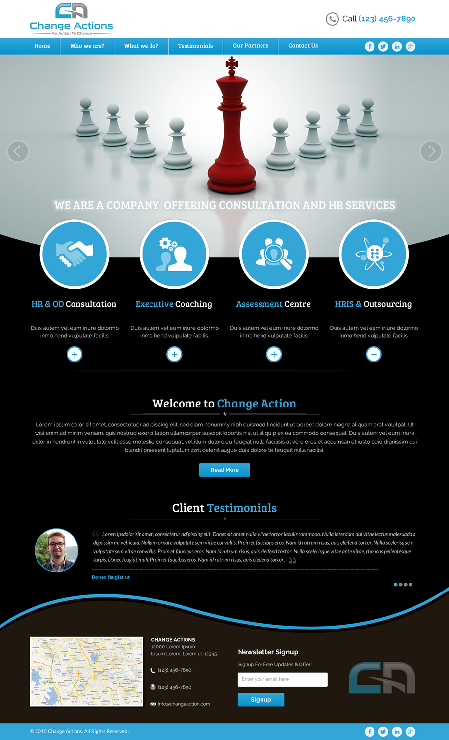 Web Design by Sbss for Change Actions Consulting | Design #8393793