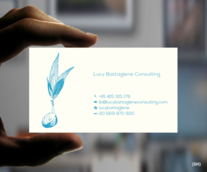 Artistically challenged consultant needs a sexy business card.
