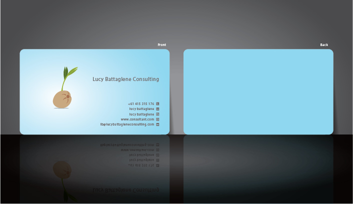 Business Card Design by mush for this project | Design #7813023