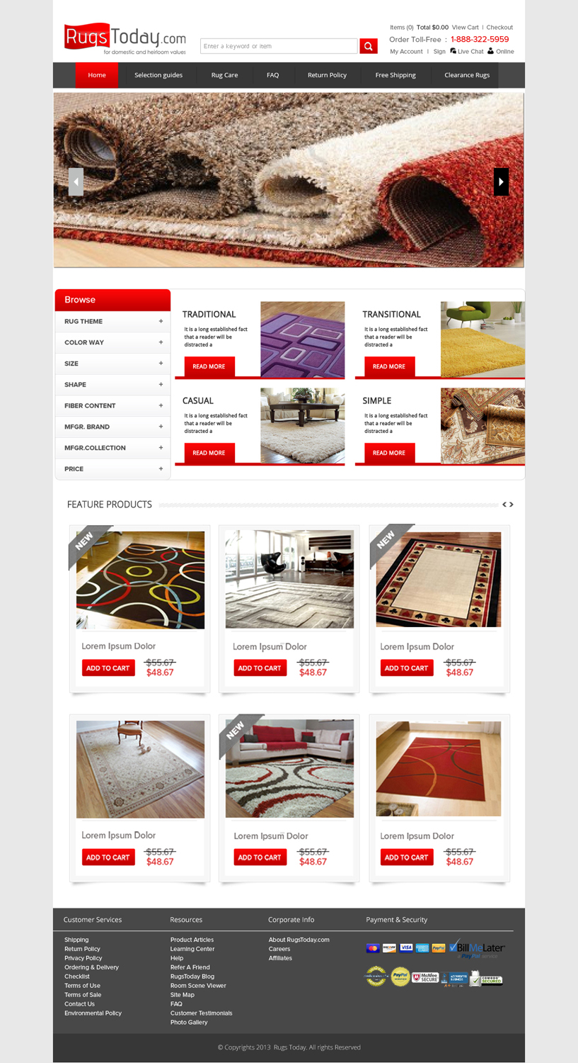 Diseño Web por OM para FCA | Diseño #1952069