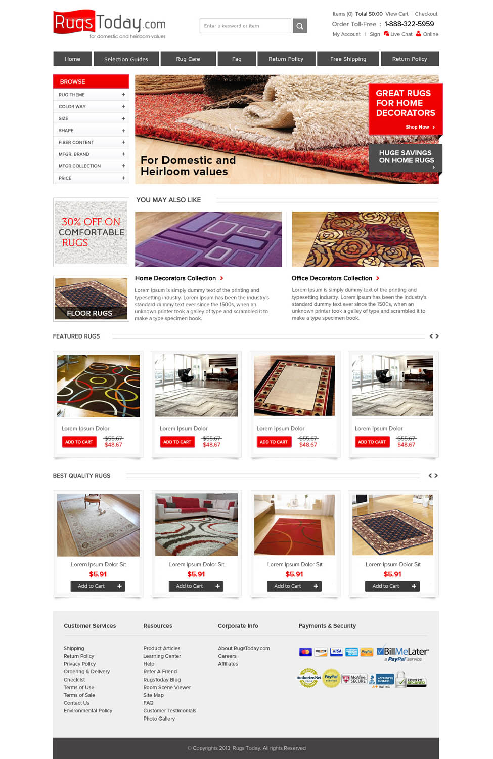 Diseño Web por OM para FCA | Diseño #1952083