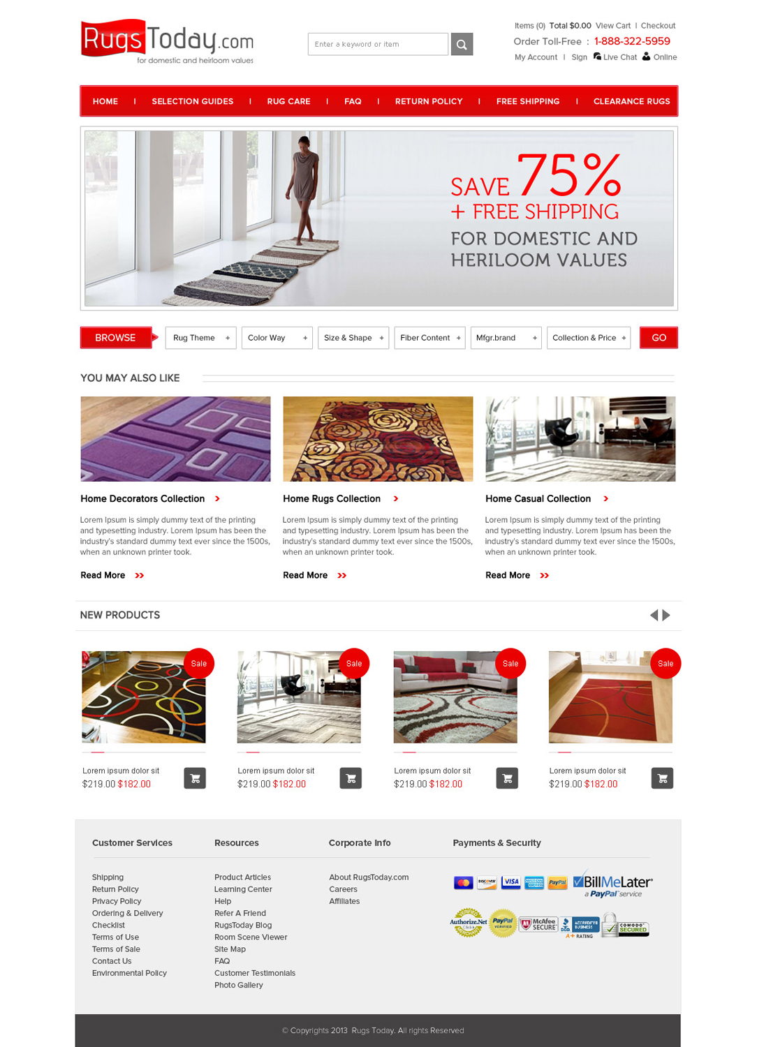 Diseño Web por OM para FCA | Diseño #1952163