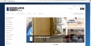 Door Locks Direct | Web Design by Marq