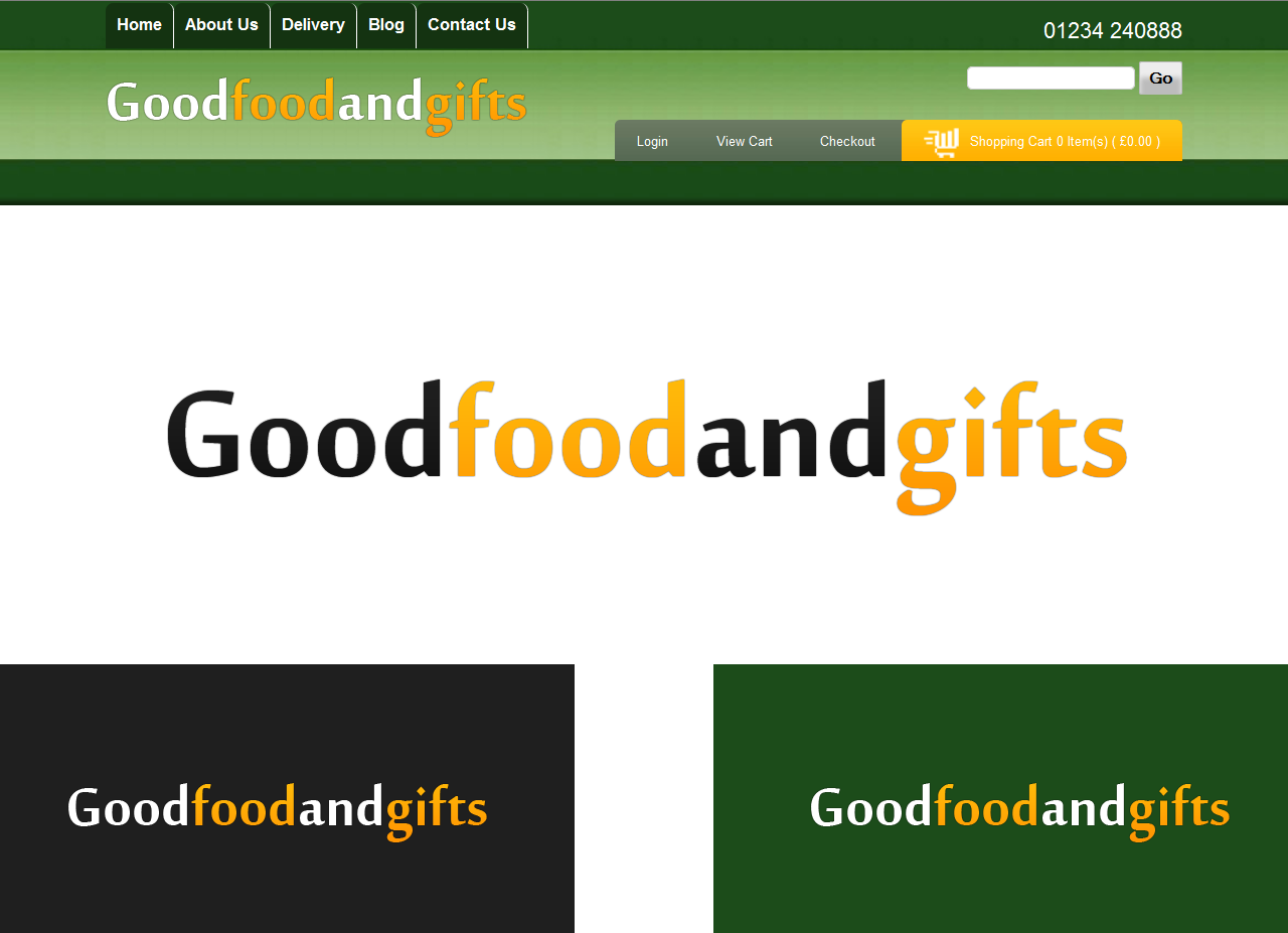 Logo Design by samadlogos for The Good Food & Gift Company Ltd | Design #1946064
