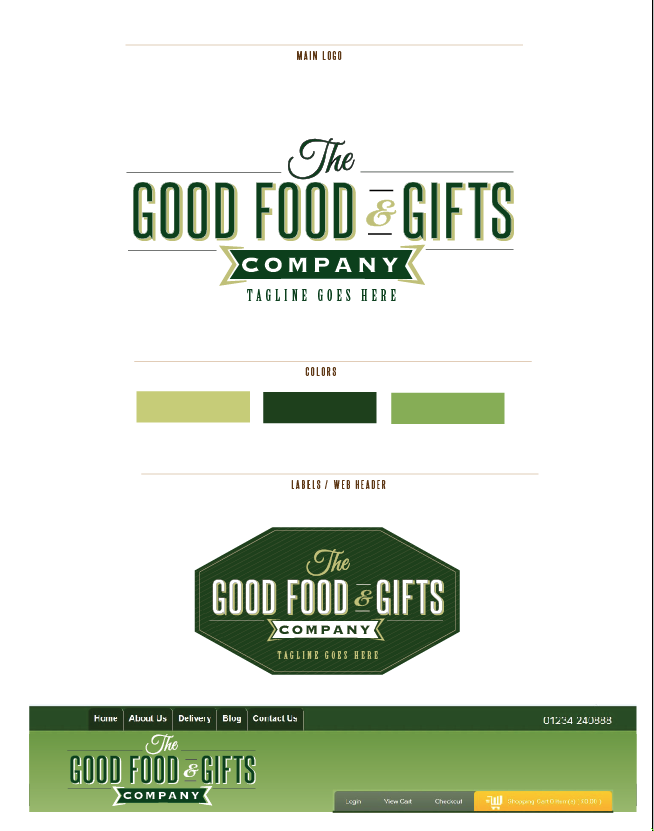 Diseño de Logo por heatherccc para The Good Food & Gift Company Ltd | Diseño #1961511