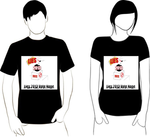 Diseño de Camiseta por SHADY para este proyecto | Diseño: #1921252