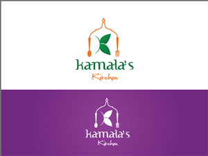 Design de Logo par whitepaper pour Kamala's kitchen | Design : #1919693