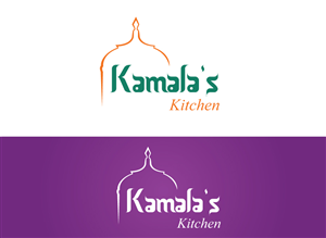 Design de Logo par whitepaper pour Kamala's kitchen | Design : #1919701