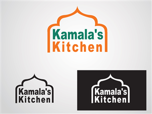Logo Design by whitepaper for Kamala's kitchen | Design: #1923793