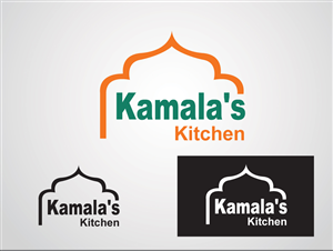 Logo Design by whitepaper for Kamala's kitchen | Design: #1923795
