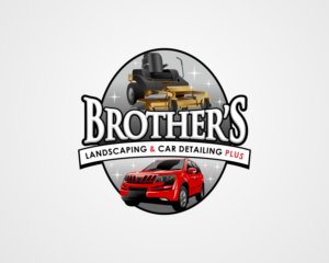 Brother's Landscaping & Car detailing PLUS | Logo-Design von alpino