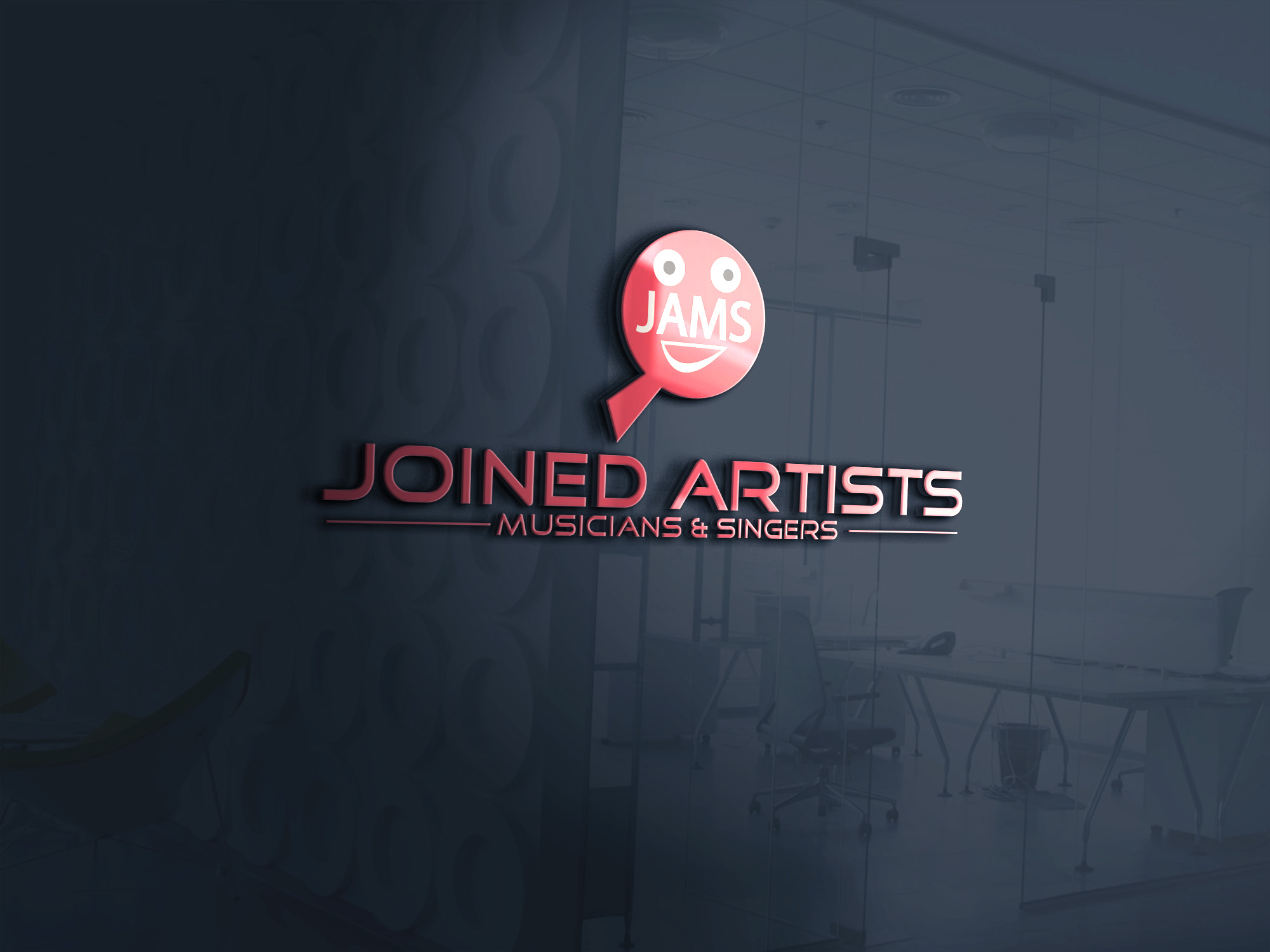 Diseño de Logo por parvezseck1993 para Joined Artists, Musicians & Singers, Inc. | Diseño #7969032