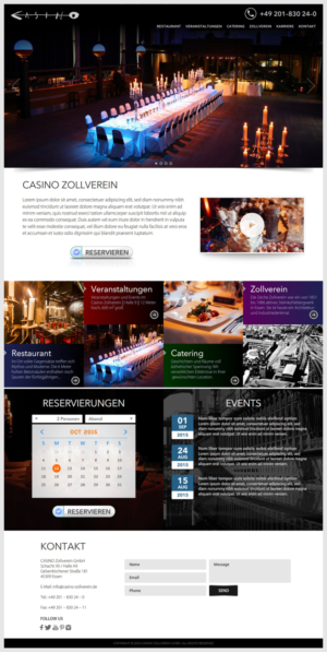Web Design by -Marc- for this project | Design: #7776252
