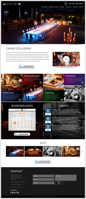 Web Design by -Marc- for this project | Design: #7776315