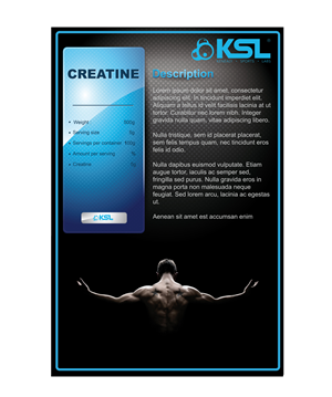 Diseño de Empaque por lpgiraud para Kenealy Sports Labs | Diseño: #1961128