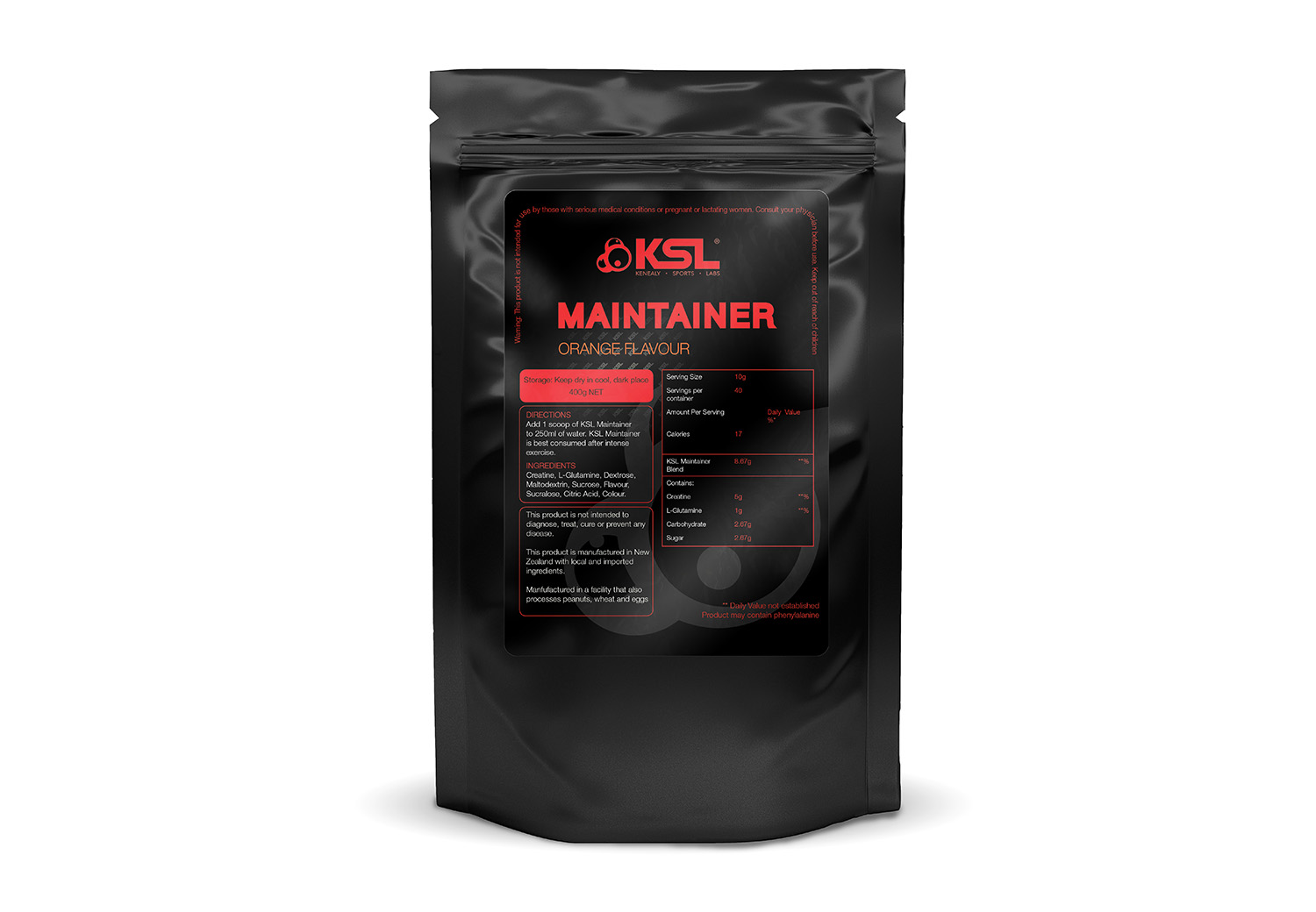 Diseño de Empaque por Robert R. para Kenealy Sports Labs | Diseño #1960899