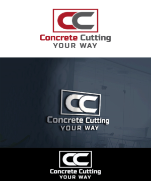 Logo Design by joliau for Concrete Cutting Your Way | Design: #7766167